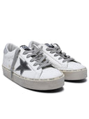 Golden Goose Hi Star Sneakers In White Lear