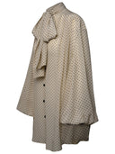 Balmain Ivory Silk Dress
