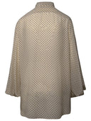 Balmain Ivory Silk Dress