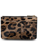 Dolce & Gabbana Leopard Print Shiny Lear Lear Wallet