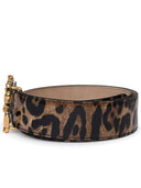 Dolce & Gabbana DG Girls Two Tone Glosy Barry Lear Belt Belt