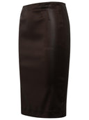 Dolce & Gabbana Brown Acetate Skirt