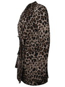 Dolce & Gabbana Leopard Viscose Blazer