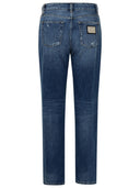 Dolce & Gabbana Blue Cotton Jeans