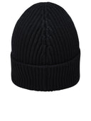 Czarna czapka Dolce & Gabbana w Virgin Wool