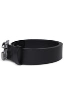 Dolce & Gabbana Black Lear Belt