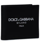 Dolce & Gabbana Black Lear Wallet