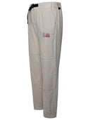Moncler Grenoble Ivory Velvet Trousers