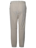 Moncler Grenoble Ivory Velvet Trousers