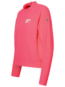 Moncler Grenoble Neon Fuchsia Micro Fleece Sweatshirt
