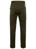 Pantaloni di cotone verde moncler