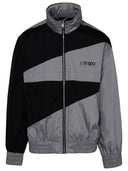 Giacca in nylon grigio kenzo