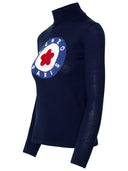 Kenzo Blue Wool Turtleneck Sweater
