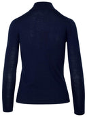 Kenzo Blue Wool Turtleneck Sweater