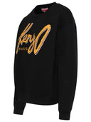 Kenzo Black Cotton Blend Sweatshirt