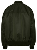 Dsquared2 Bomber Jacket In Green Nylon