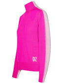 Dsquared2 fuchsia cashmere miscela dolce maglione
