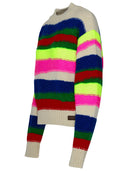 DSQUATED2 Multicolor Alpaca Blend Sweater
