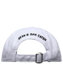 Cappello di cotone bianco dsquared2