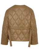 Ganni Beige Recycled Nylon Jacket