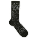 Calzini di cotone verde Alanui