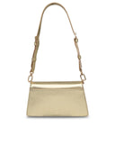 Furla Zoe Mini Crossbody Bag In Gold Lear