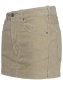 Isabel Marant Etoile 'Rania' Ivory Corduroy Miniskirt