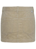 Isabel Marant Etoile 'Rania' Ivory Corduroy Miniskirt