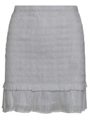 Isabel Marant Etoile 'Dorela' White Cotton Miniskirt