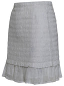 Isabel Marant Etoile 'Dorela' White Cotton Miniskirt