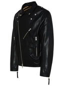 Bully Bully Black Genuine Lear Jacket