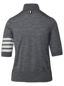 Thom Browne Gray Virgin Wool Sweater