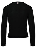 Thom Browne Green Wool Cardigan