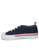 Thom Browne lichtblauwe corduroy sneaker