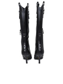 Stuart Weitzman Black Lear Maverick Boots