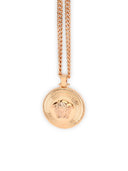 Versace Gold Brass Medusa Biggie Necklace