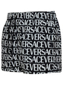 Versace Black Nylon Swimming Trunks