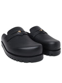 Slippers de Versace Black Lear