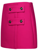 Versace Fuchsia Silk Blend Minonkirt