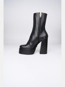Versace Black Lear Boots