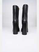 Versace Black Lear Boots
