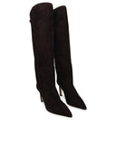 Jimmy Choo Alizze Coffee Suede Boots