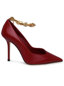 Jimmy Choo Diamond Pumps In Red Lear