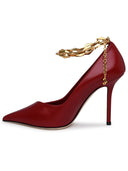 Jimmy Choo Diamond Pumps In Red Lear
