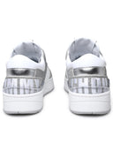 Jimmy Choo Cashmere White Lear Sneakers