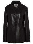 Nanushka 'Hadasa' Blazer In Recycled Polyester Coffee