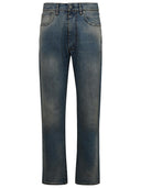 Maison Margiela Light Blue Cotton Jeans