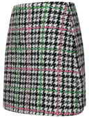 Msgm Multicolored Wool Skirt