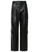 Msgm black lear come pantaloni
