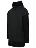 MM6 Maison Margiela Schwarzer Baumwollpullover